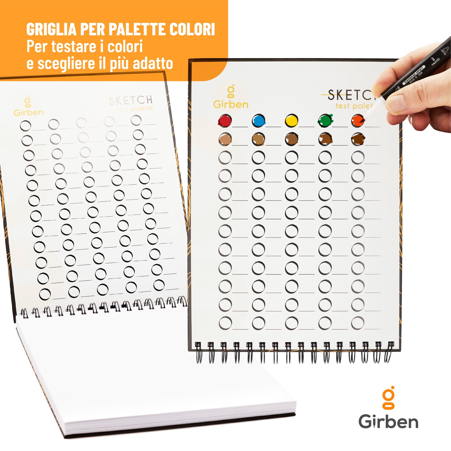 Sketchbook A4 x2 - 80 fogli 250gr/mq